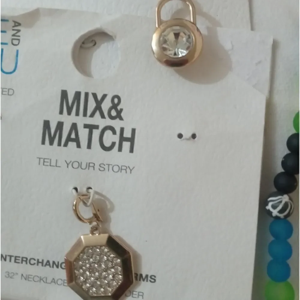 COPY - Handmade his&hers with 1 charm each